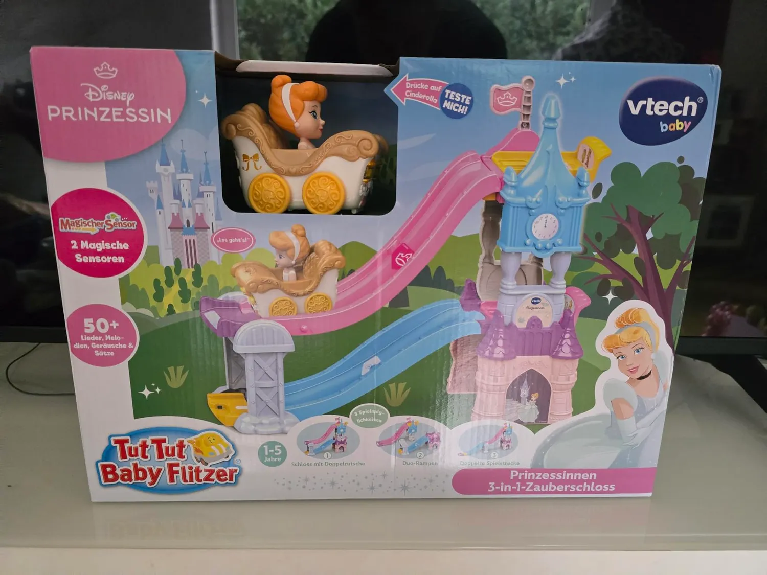 VTech Tut Tut Baby Flitzer Prinzessinnen 3-in-1-Zauberschloss Set