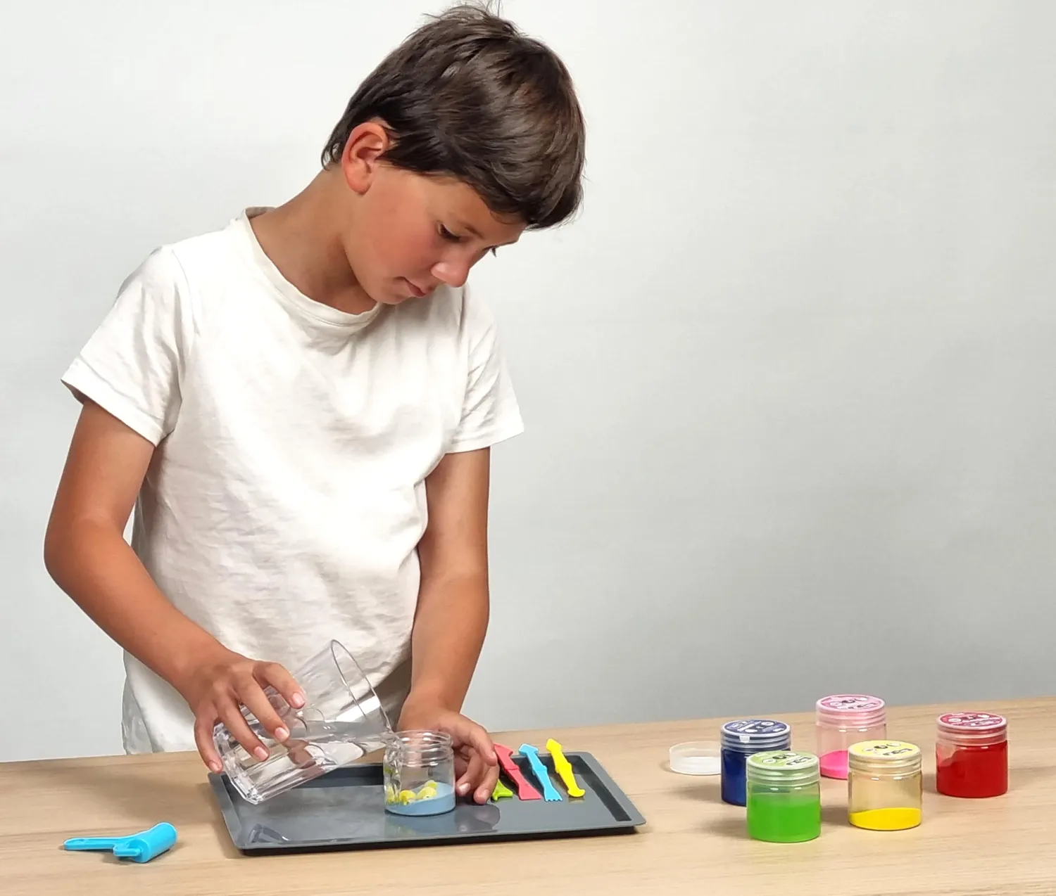 Buki France 2169B Sensory Slime Set 20 Töpfe Texturen