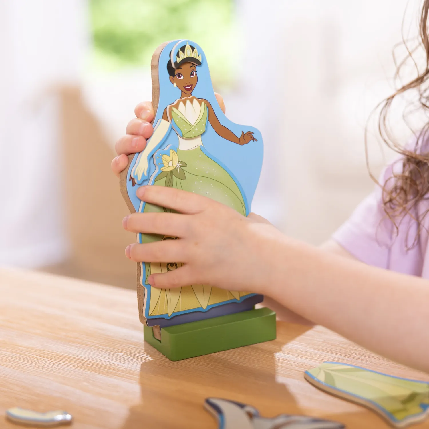 Melissa & Doug Disney Tiana Magnetspiel Holz 30-tlg ab 3 J