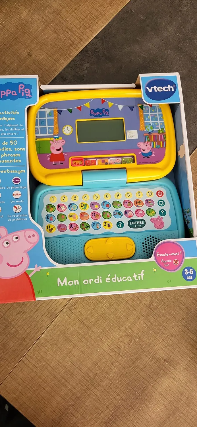 VTech Peppa Pig My Ordi Lerncomputer französisch 3-6 Jahre