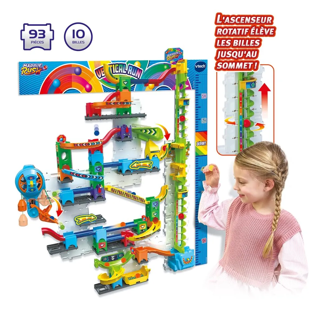 Vtech Marble Rush V100E Kugelbahn Ultimate Vertical Run Vertikal