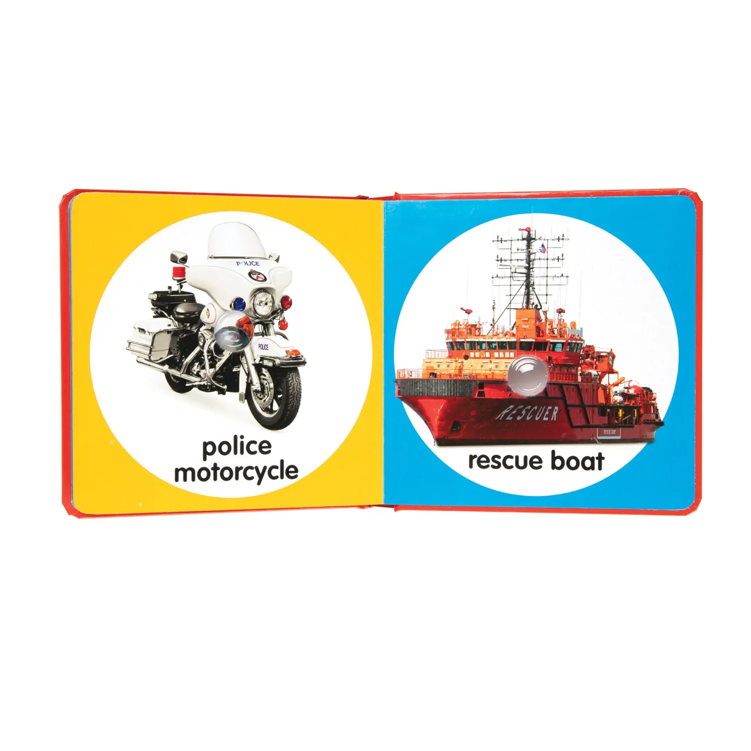 Melissa & Doug Poke-a-Dot Pappbilderbuch Einsatzfahrzeuge