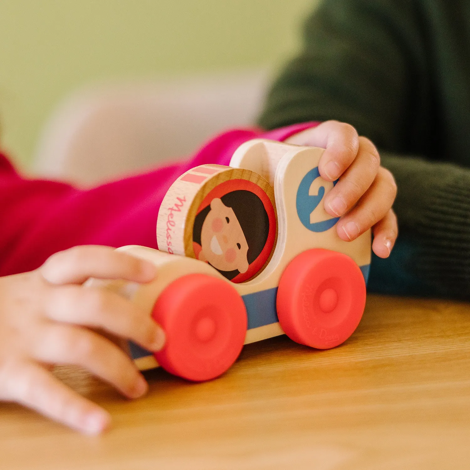 Melissa and Doug GO Tots Holz Rennautos 2er-Set