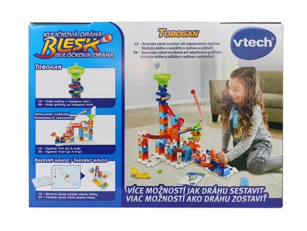 VTech Marble Rush Spiral City 503603 Murmelbahn 62 Teile