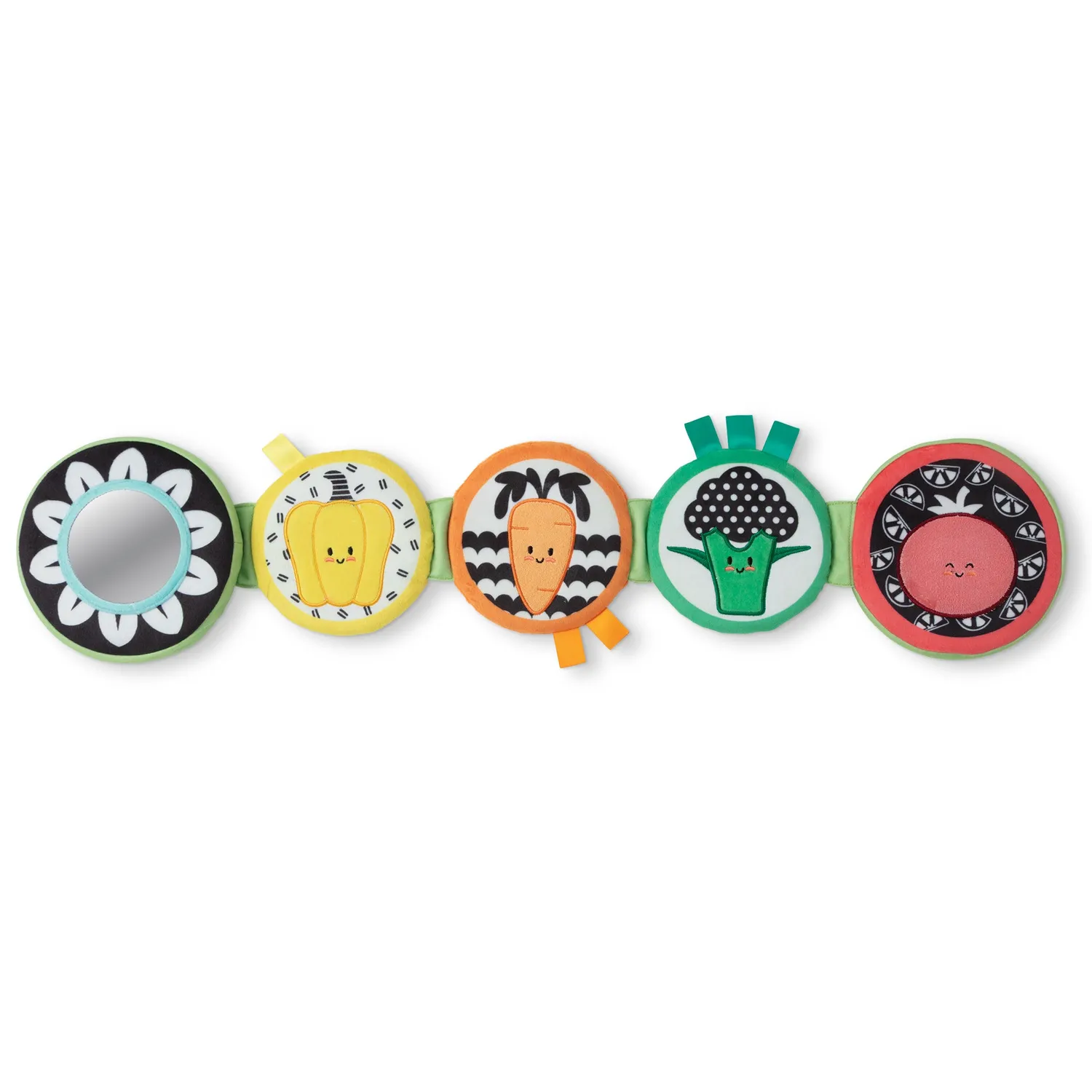 Melissa & Doug Farmers Market Tummy Time Rolle für Babys