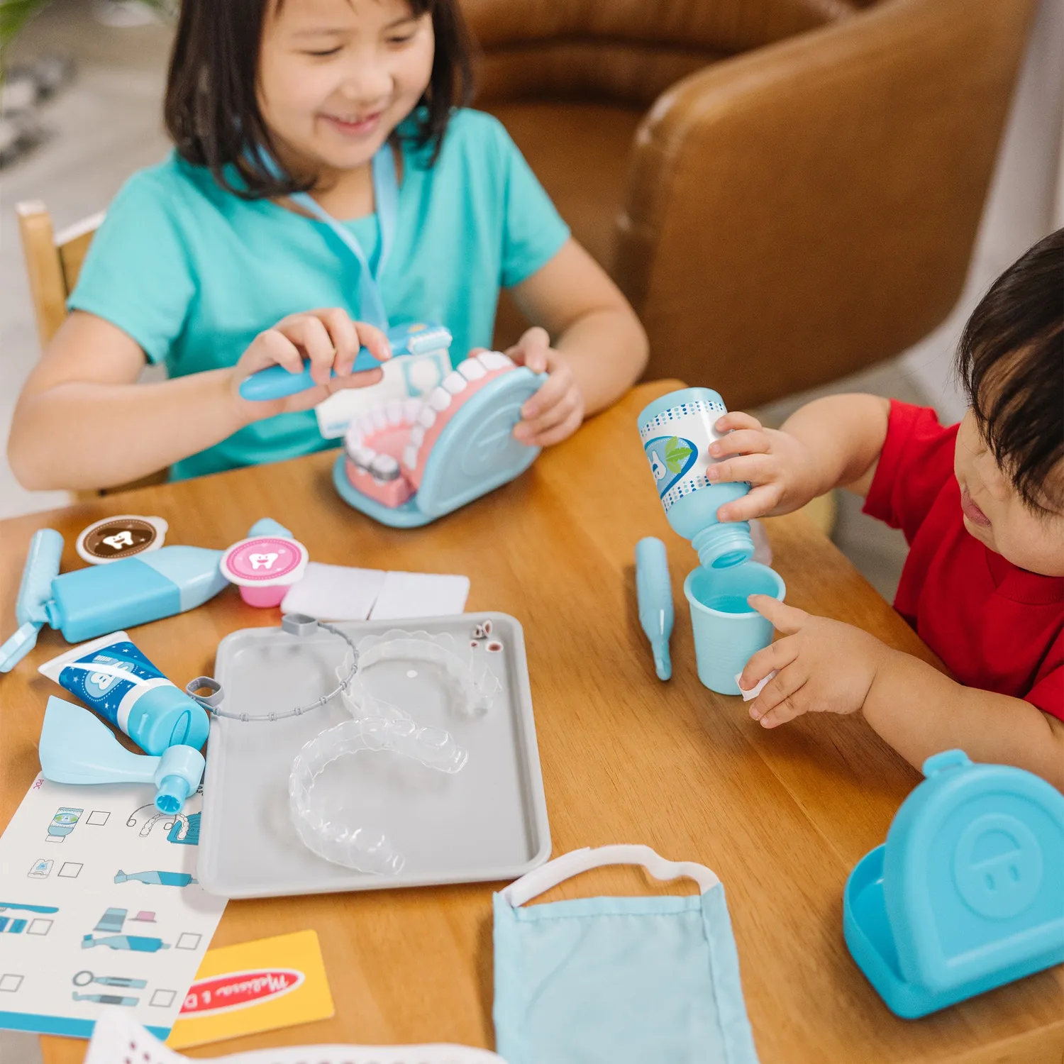 Melissa & Doug Super Smile Zahnarzt Spielset 25-teilig