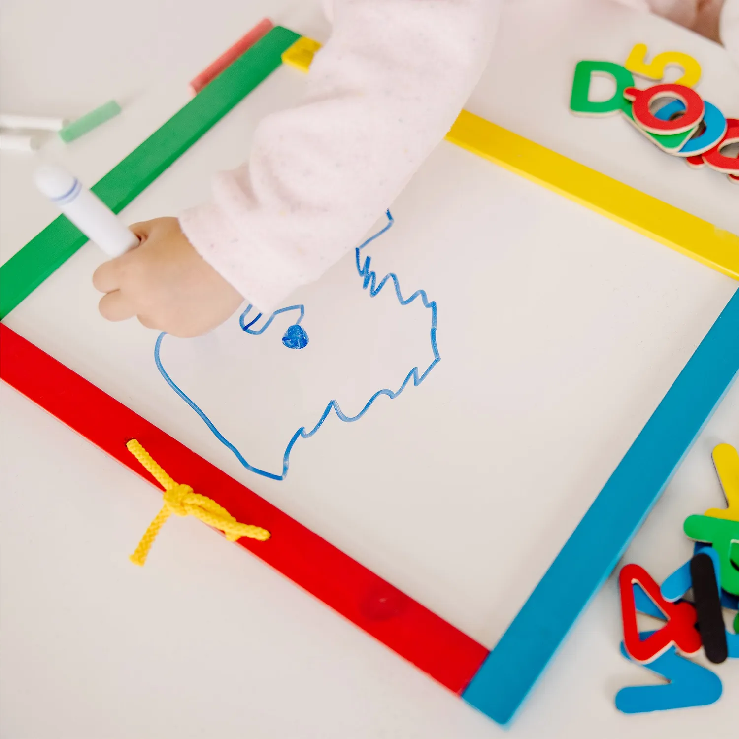Melissa & Doug Magnet Kreidetafel Whiteboard Buchstaben 40x30cm