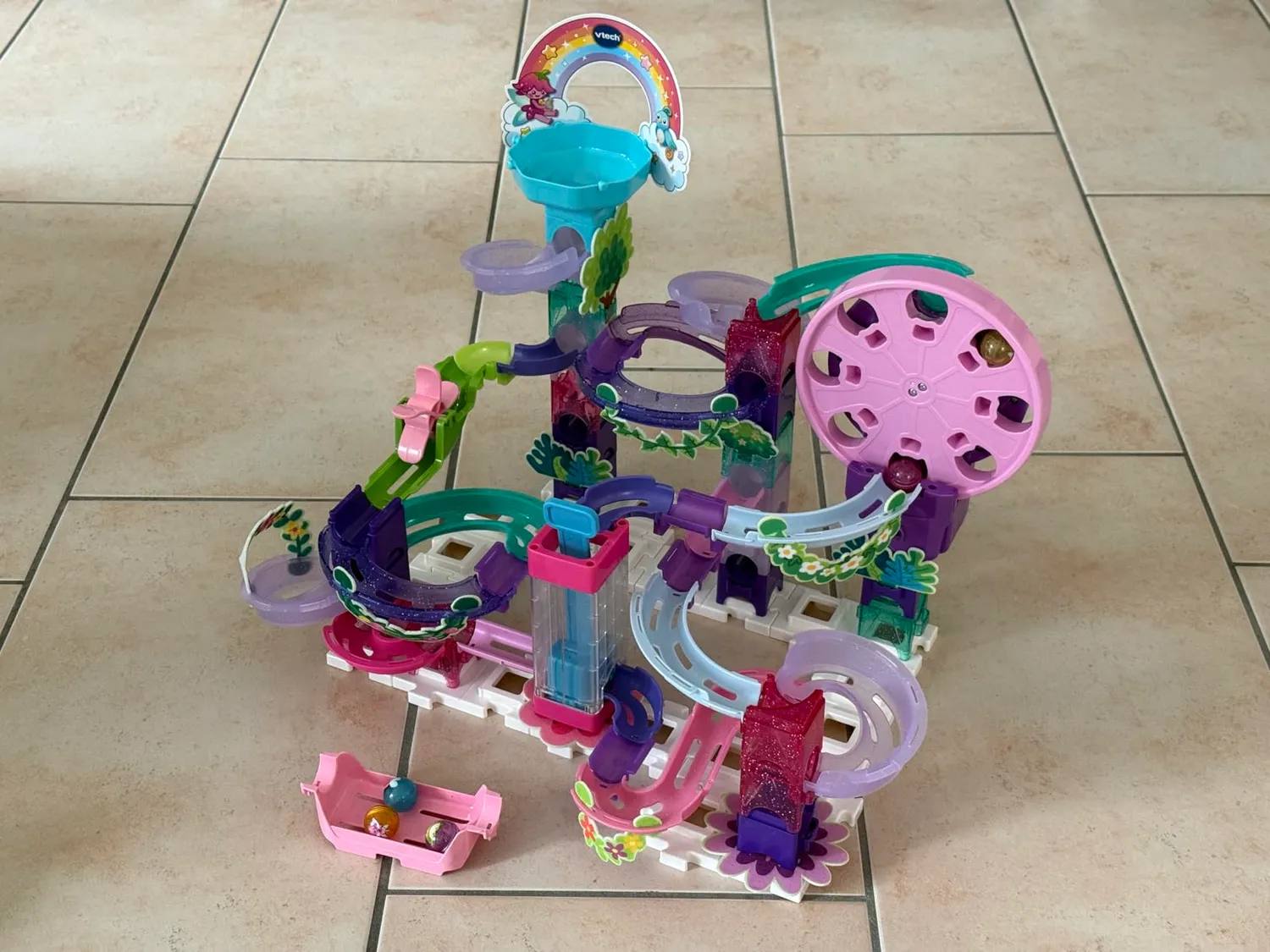 VTech Marble Rush Fairy Garden M500 Kugelbahn Set 78-teilig