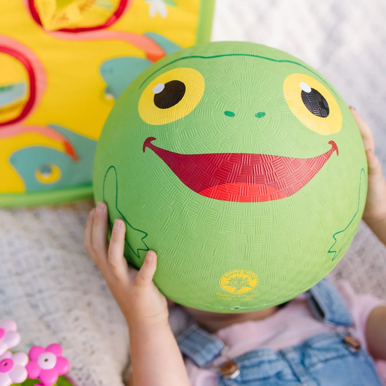 Melissa & Doug Froggy Kickball Froschball Gummi