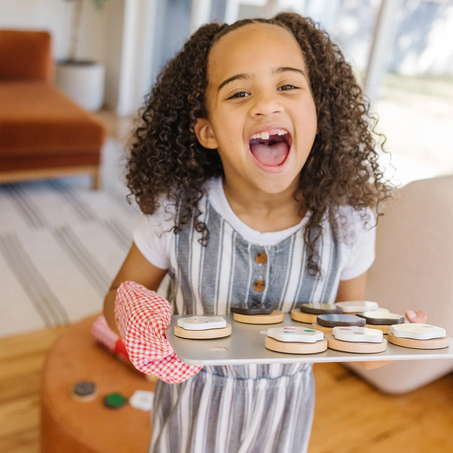 Melissa & Doug Slice & Bake Cookie Set Spielküche Holz 29 Teile