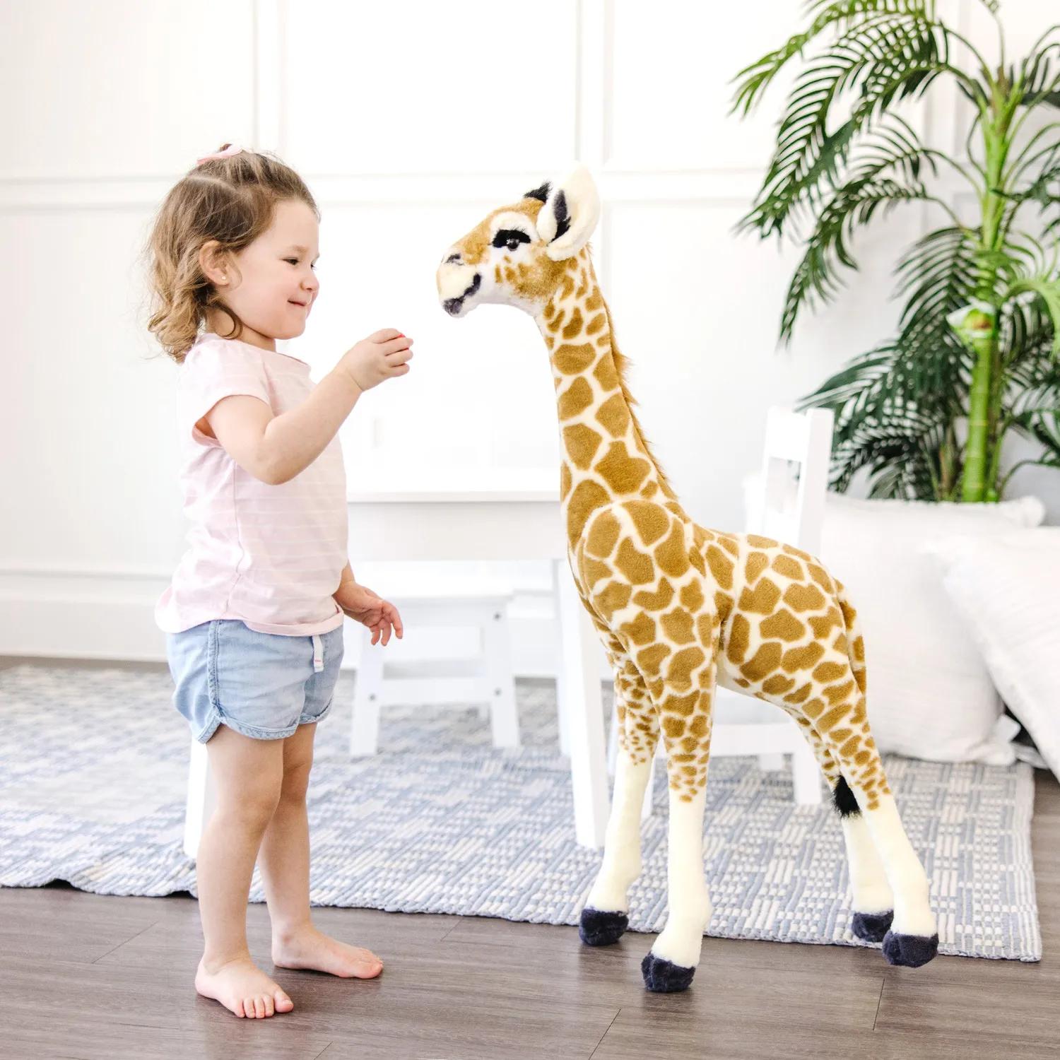 Melissa & Doug Baby-Giraffe Plüschtier stehend 90 cm