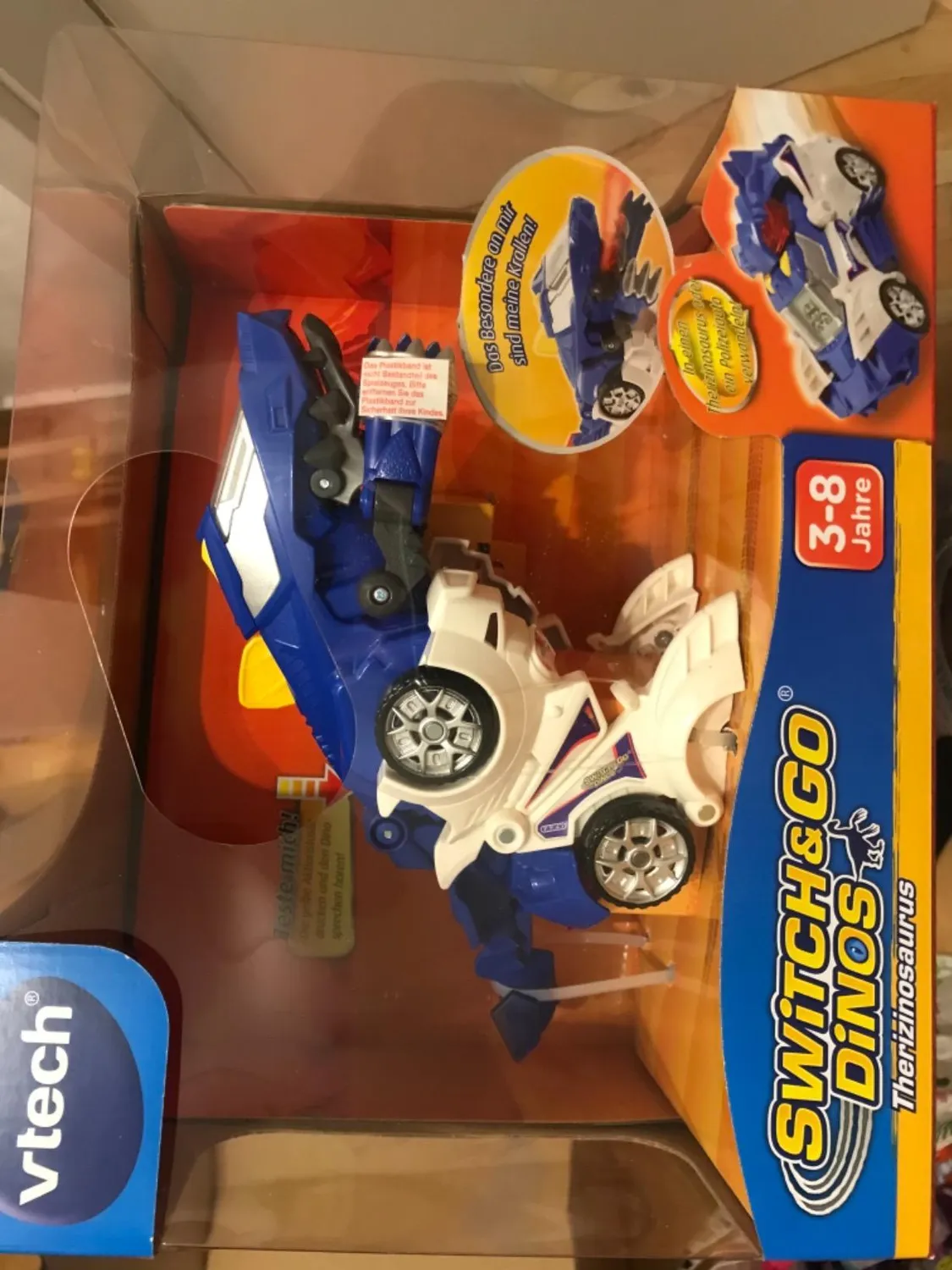 Vtech Switch and Go Dinos Therizinosaurus Dino-Auto