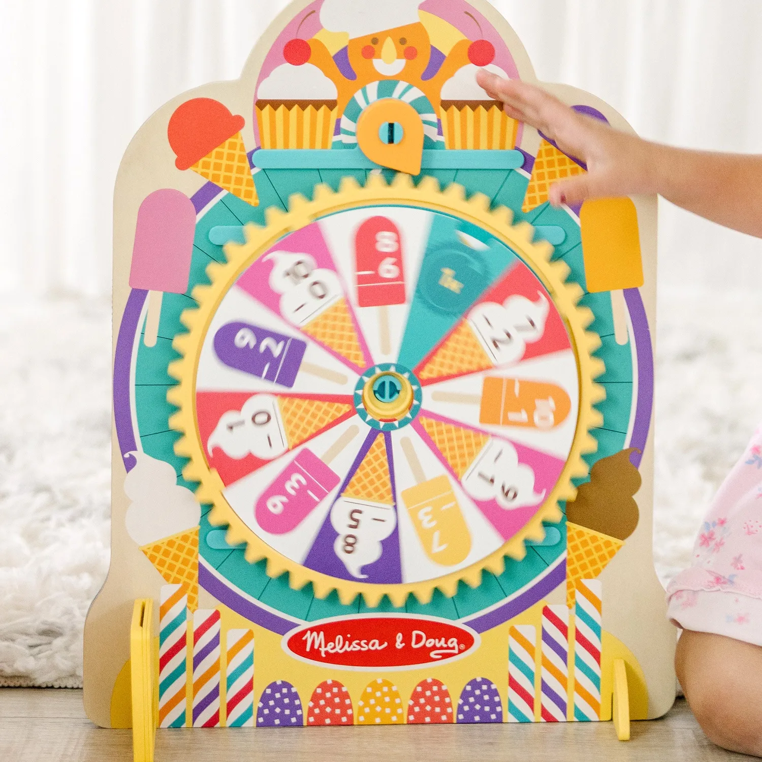 Melissa & Doug Fun at the Fair Roulette Plinko Holz