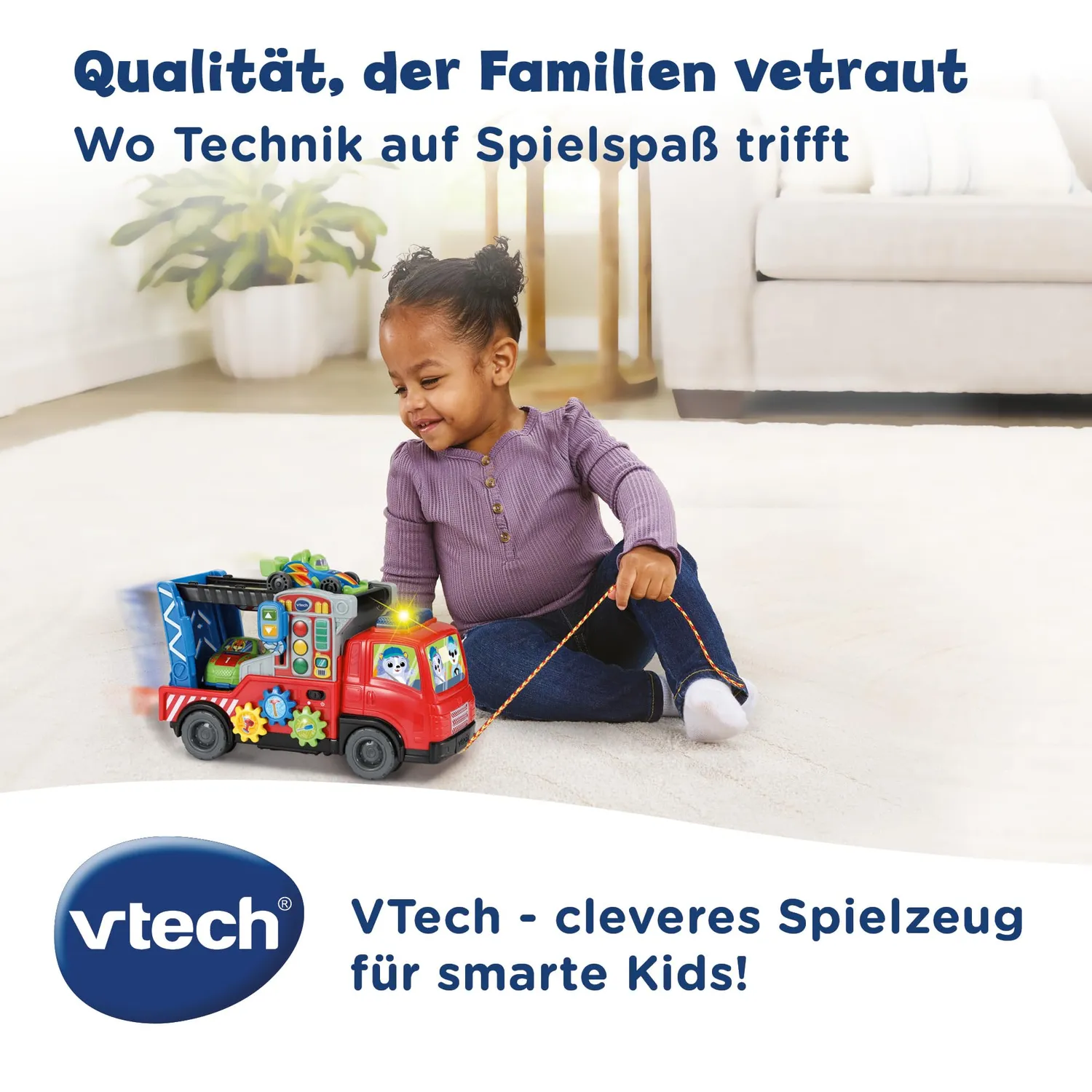 VTech Baby Autotransporter Abschleppwagen mit 2 Autos