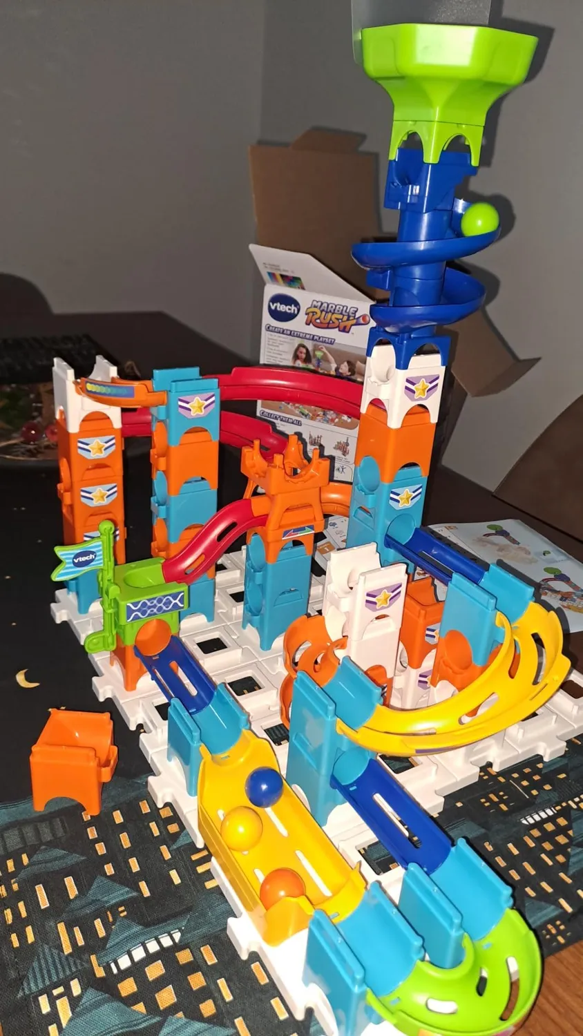 VTech Marble Rush Adventure S100 Murmelbahn 62 Teile ab 4 Jahre