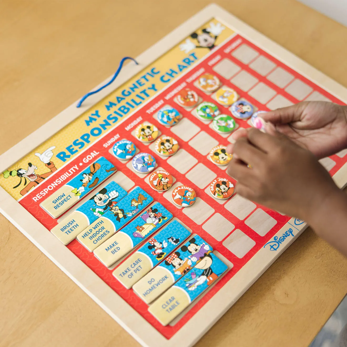 Melissa & Doug Mickey Mouse Magnettafel Belohnung 90 Magnete
