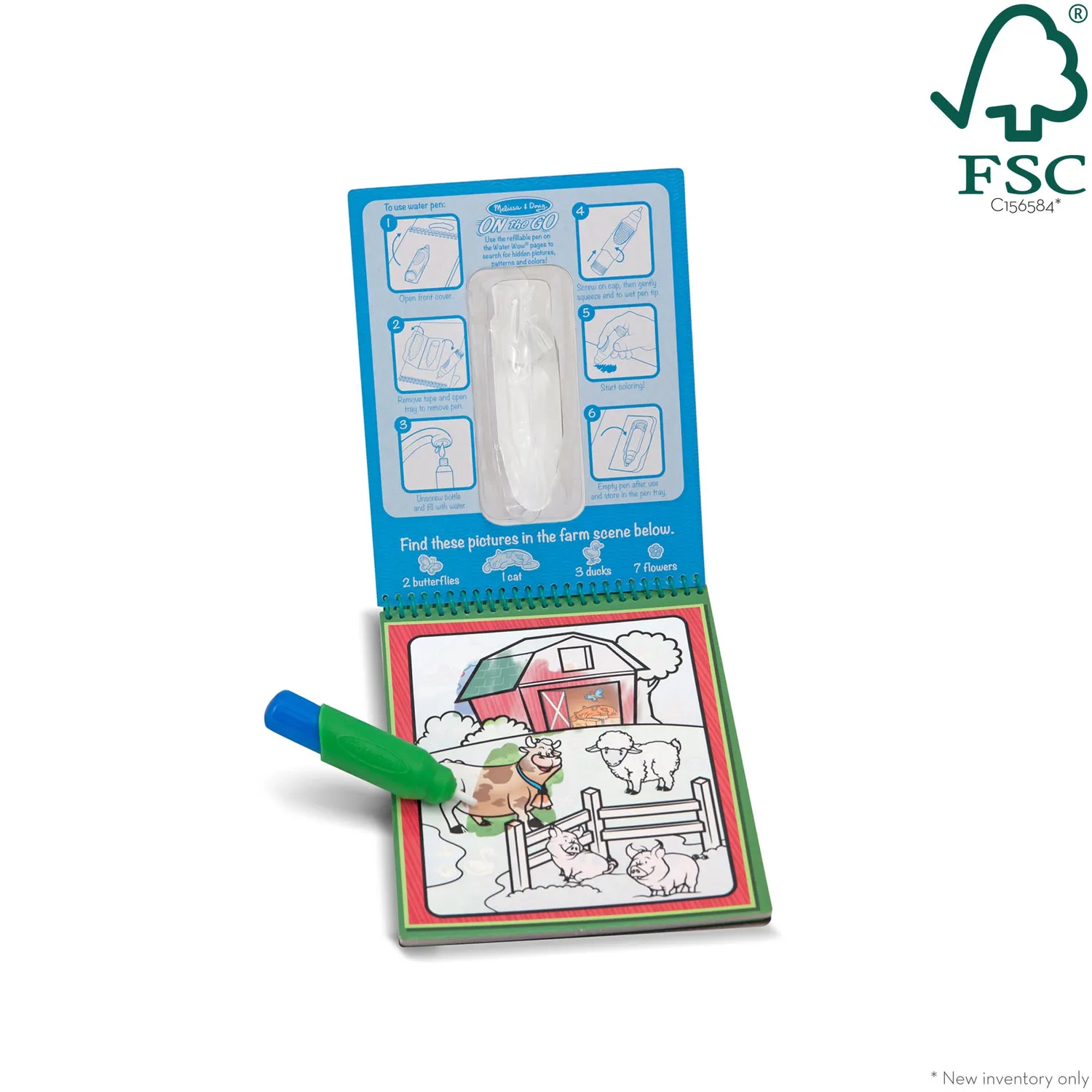 Melissa & Doug Water Wow! Tiere Malpad ab 3 Jahren