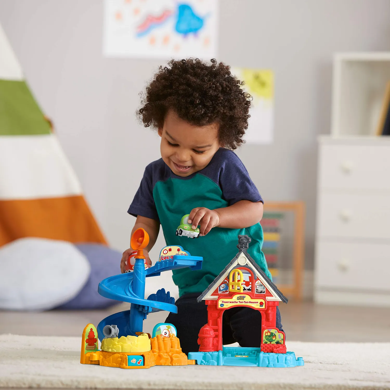 VTech Tut Tut Cory Flitzer Feuerwache 80-524004 Spielset