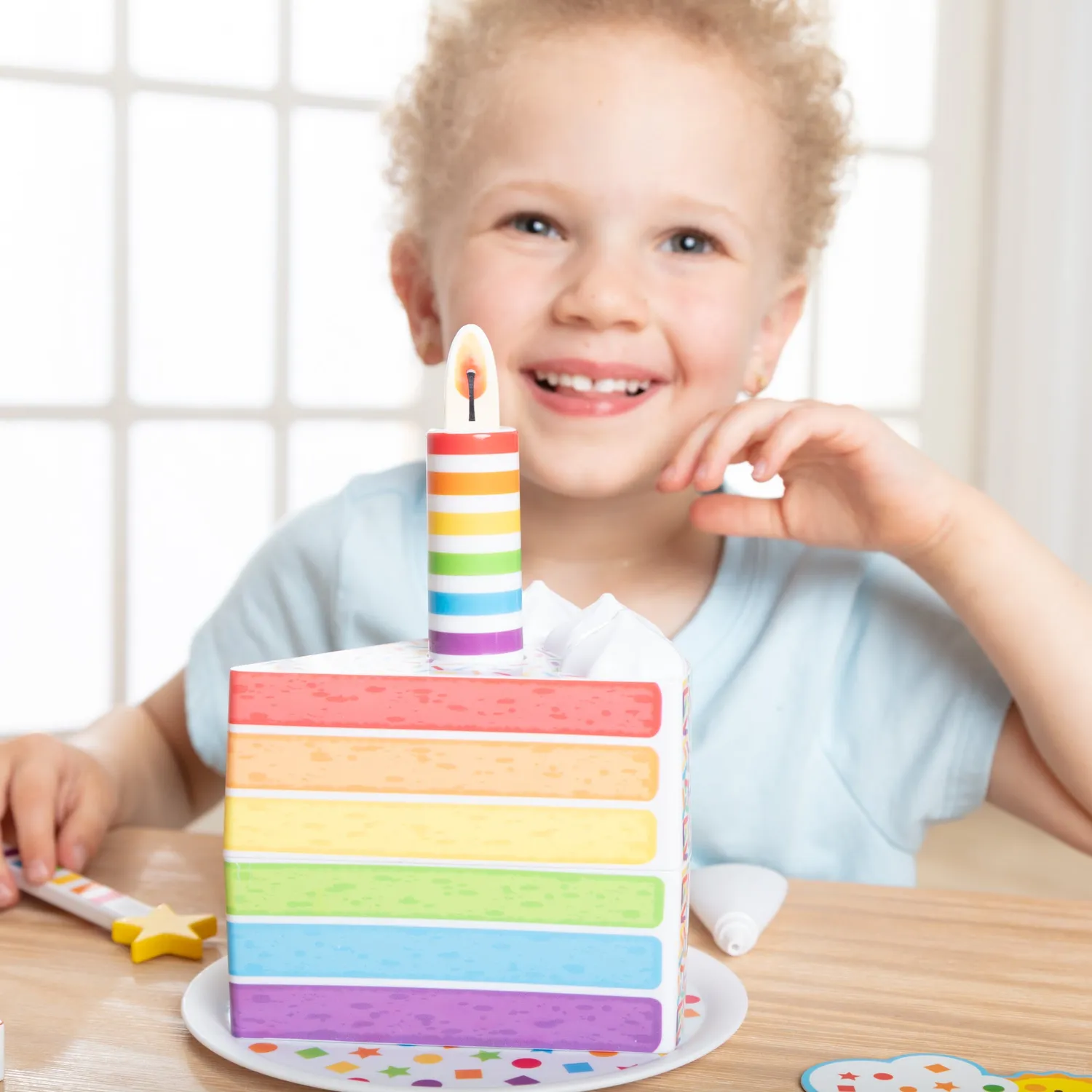 Melissa & Doug Birthday Surprise Tortenstück Box magnetisch