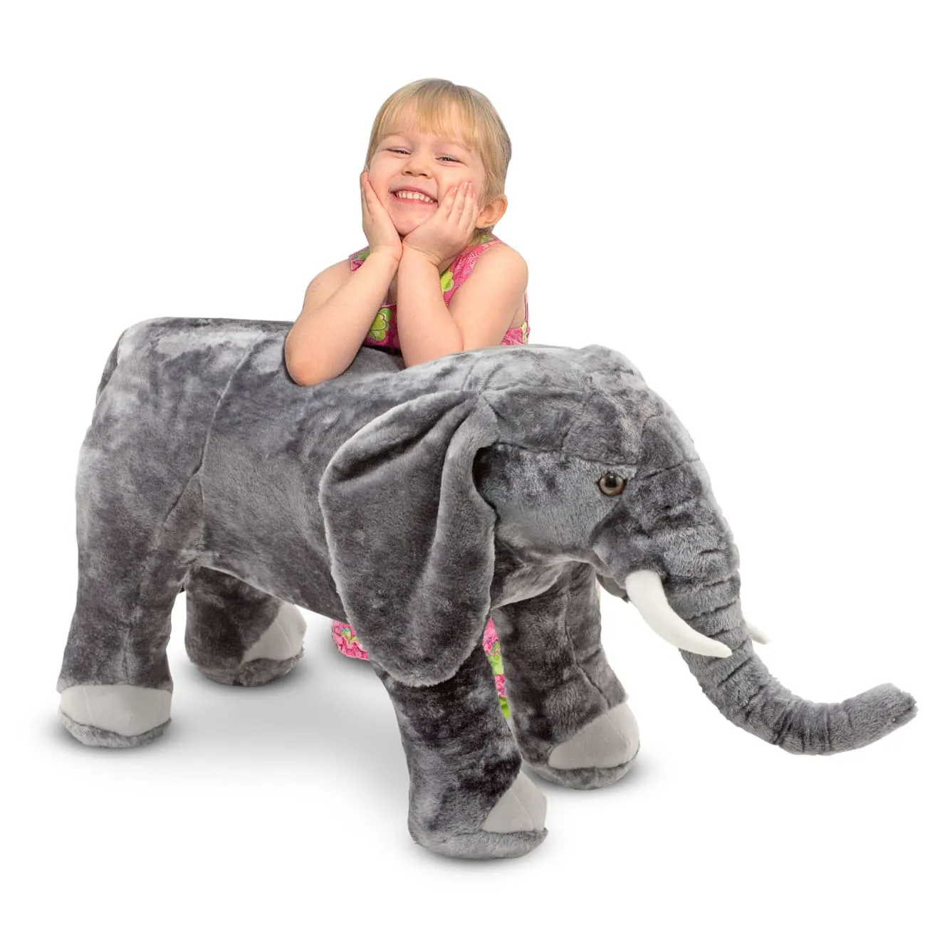 Melissa & Doug Elefant Plüschtier Riesen Kuscheltier