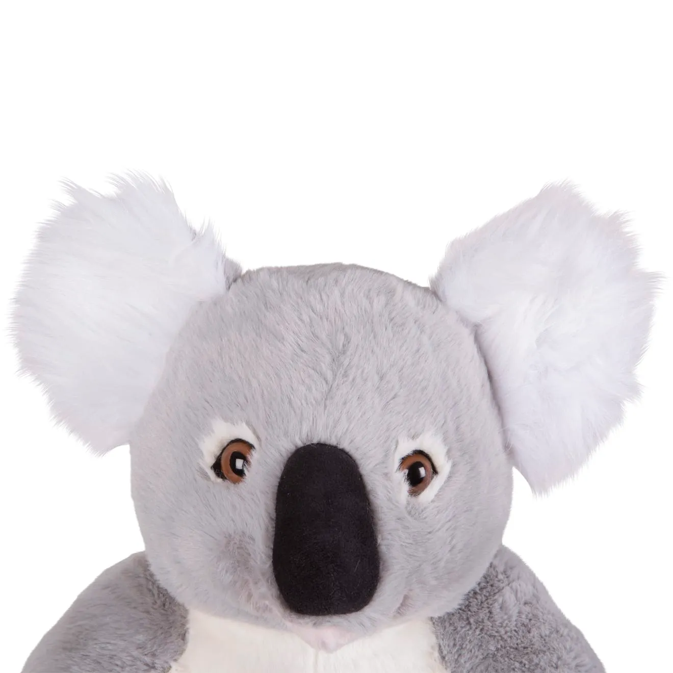 Melissa Doug Lifelike Plush Koala Plüschtier 35 cm grau