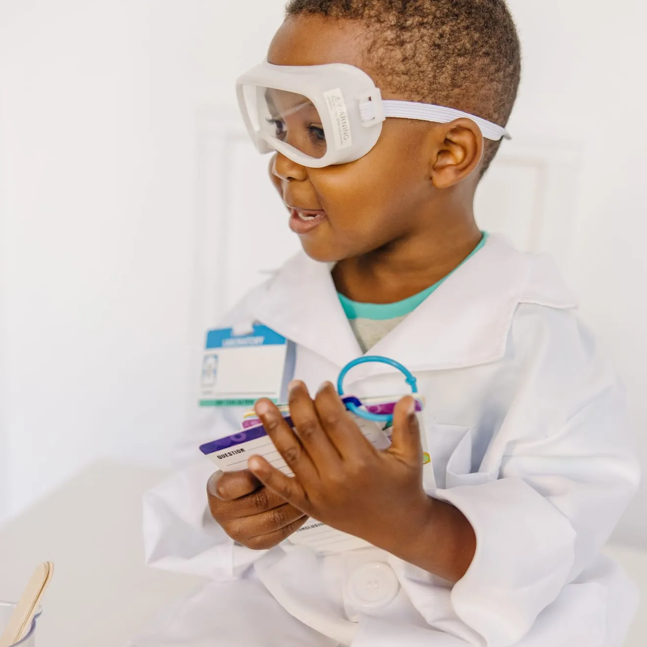 Melissa & Doug Scientist Rollenspielset Kittel 5-8 Jahre