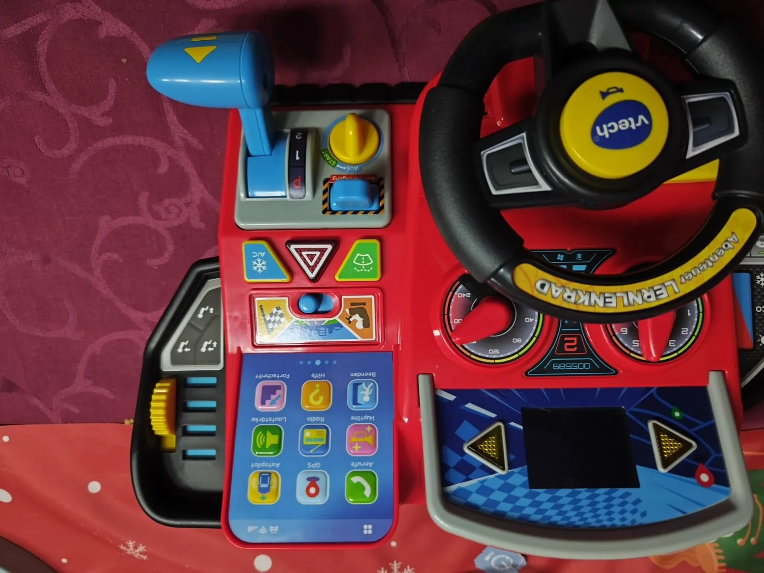 VTech Abenteuer Lernlenkrad LCD-Steuer 3-7 Jahre