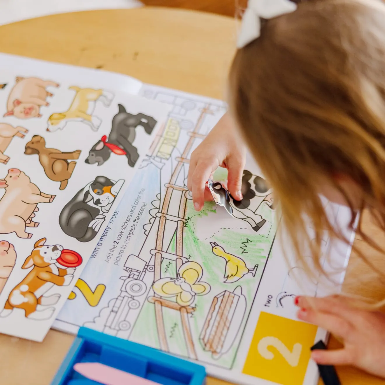 Melissa & Doug Numbers Activity Pad Malblock Zahlen 20 Seiten
