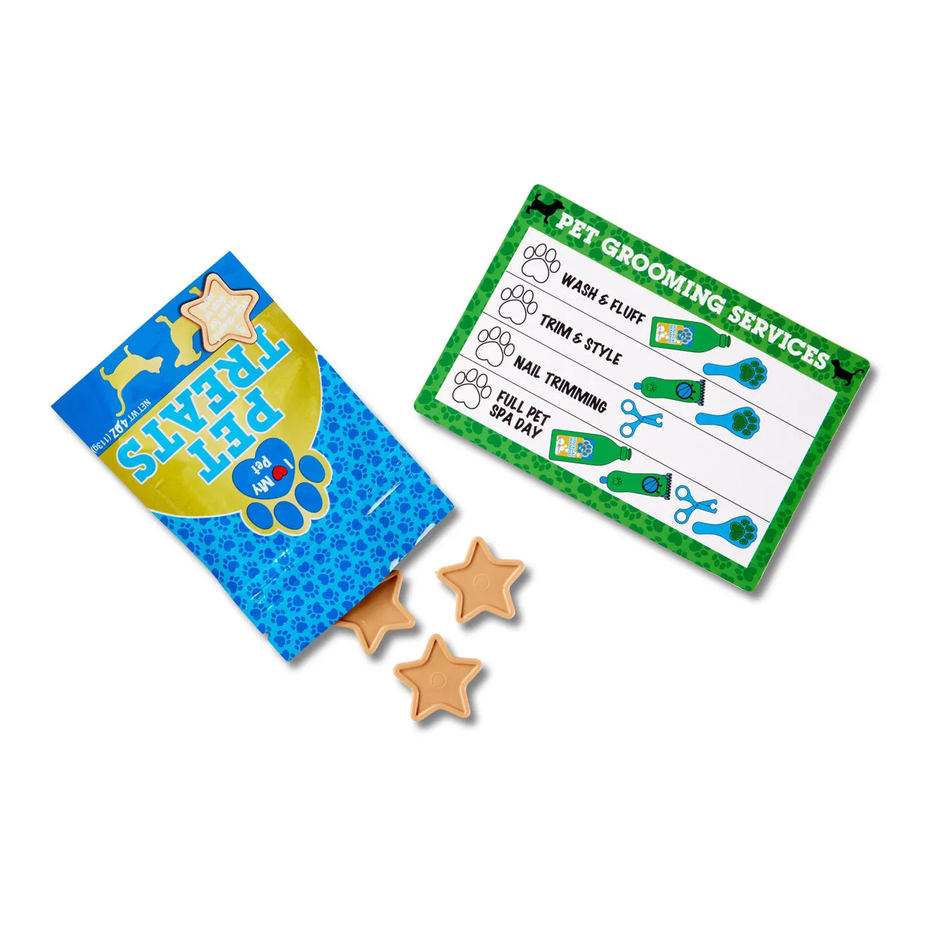 Melissa & Doug Pet Care Tierpflege-Set 24-teilig Plüsch