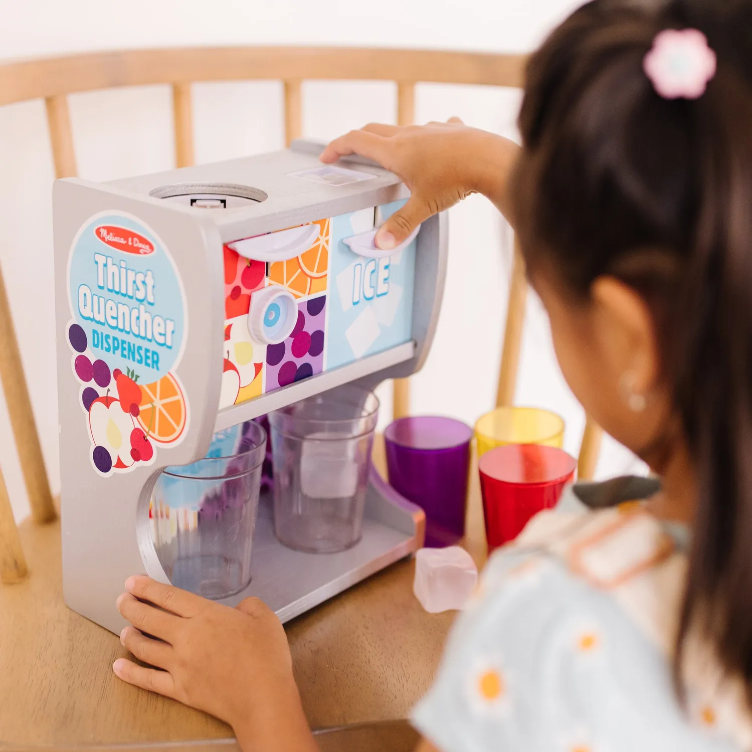 Melissa & Doug Thirst Quencher Getränkespender Holz