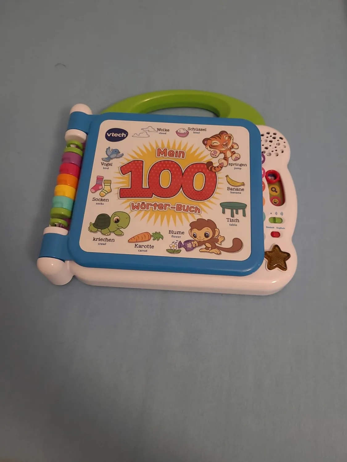 VTech Mein 100-Wörter-Buch Bilderbuch Deutsch-Englisch
