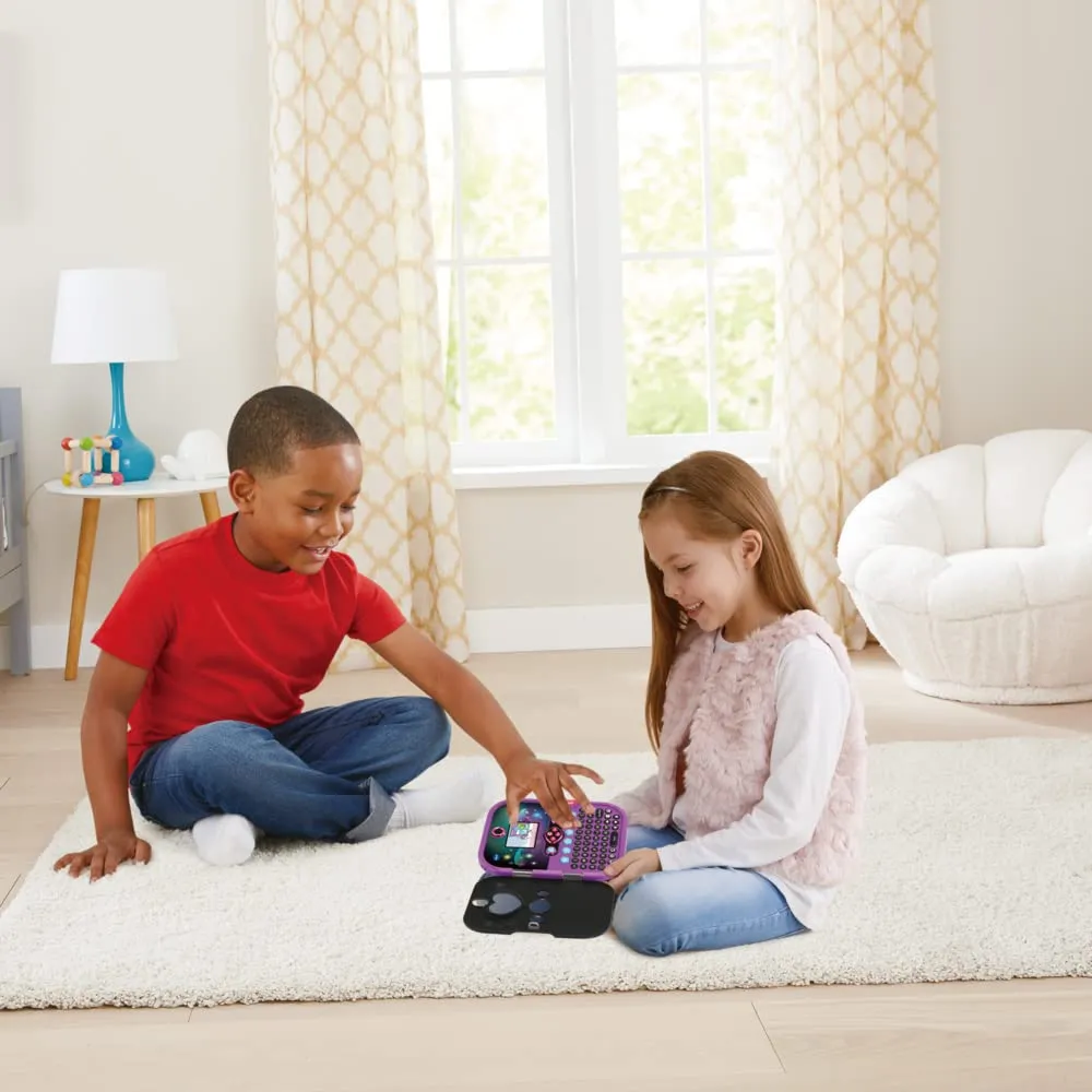 VTech Kidisecrets Selfie Music 2.0 Tagebuch schwarz mit Kamera
