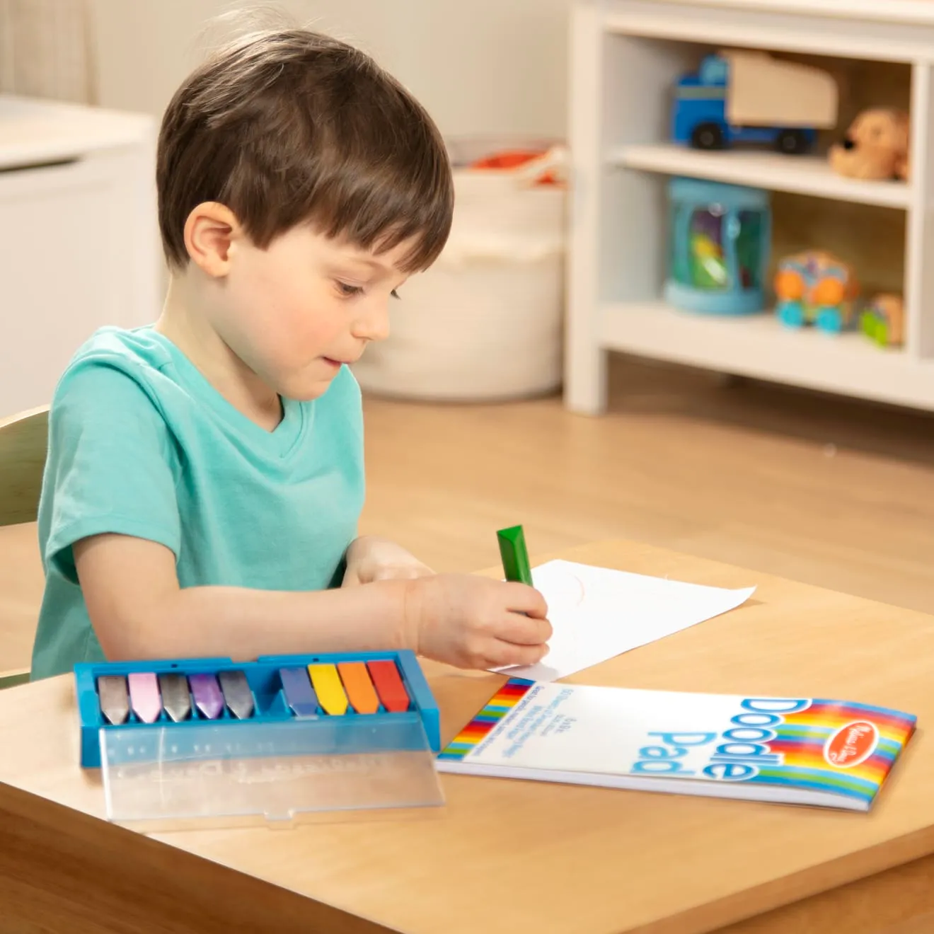 Melissa & Doug Doodle Malblock Zeichenpapier 15x23 cm