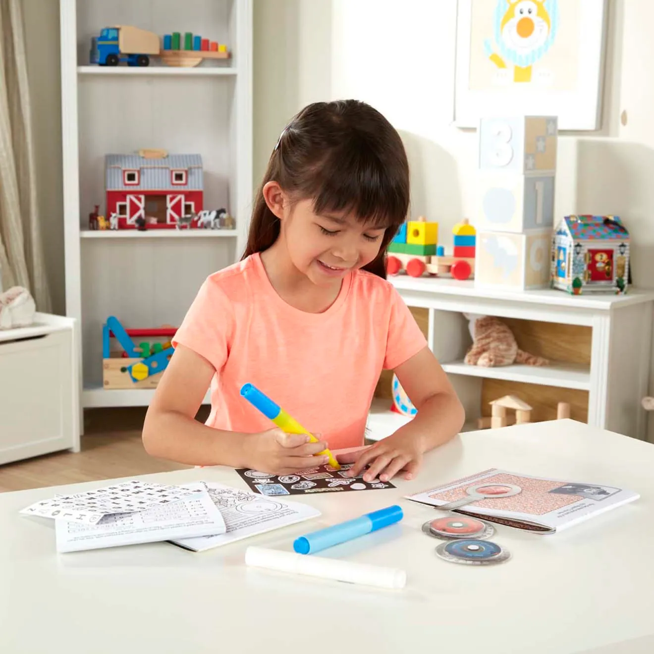 Melissa & Doug Secret Decoder Deluxe Activity Set Rätselblock On the Go