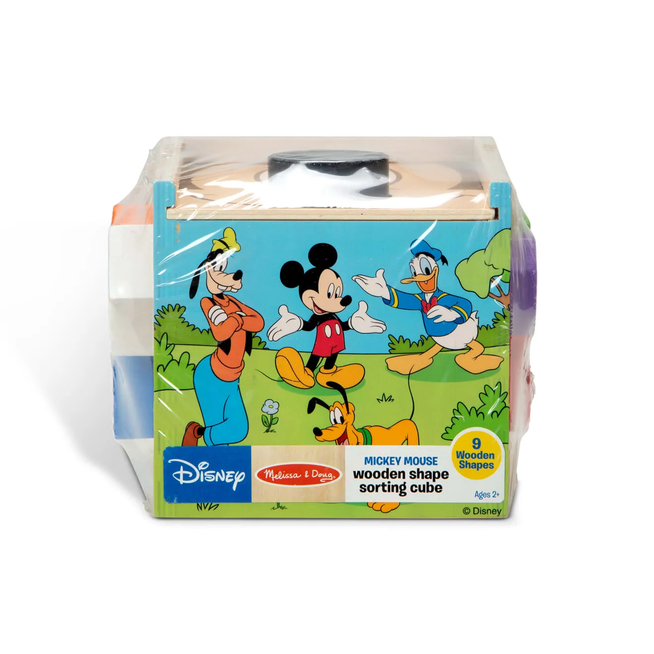 Melissa & Doug Disney Mickey Friends Sortierwürfel Holz