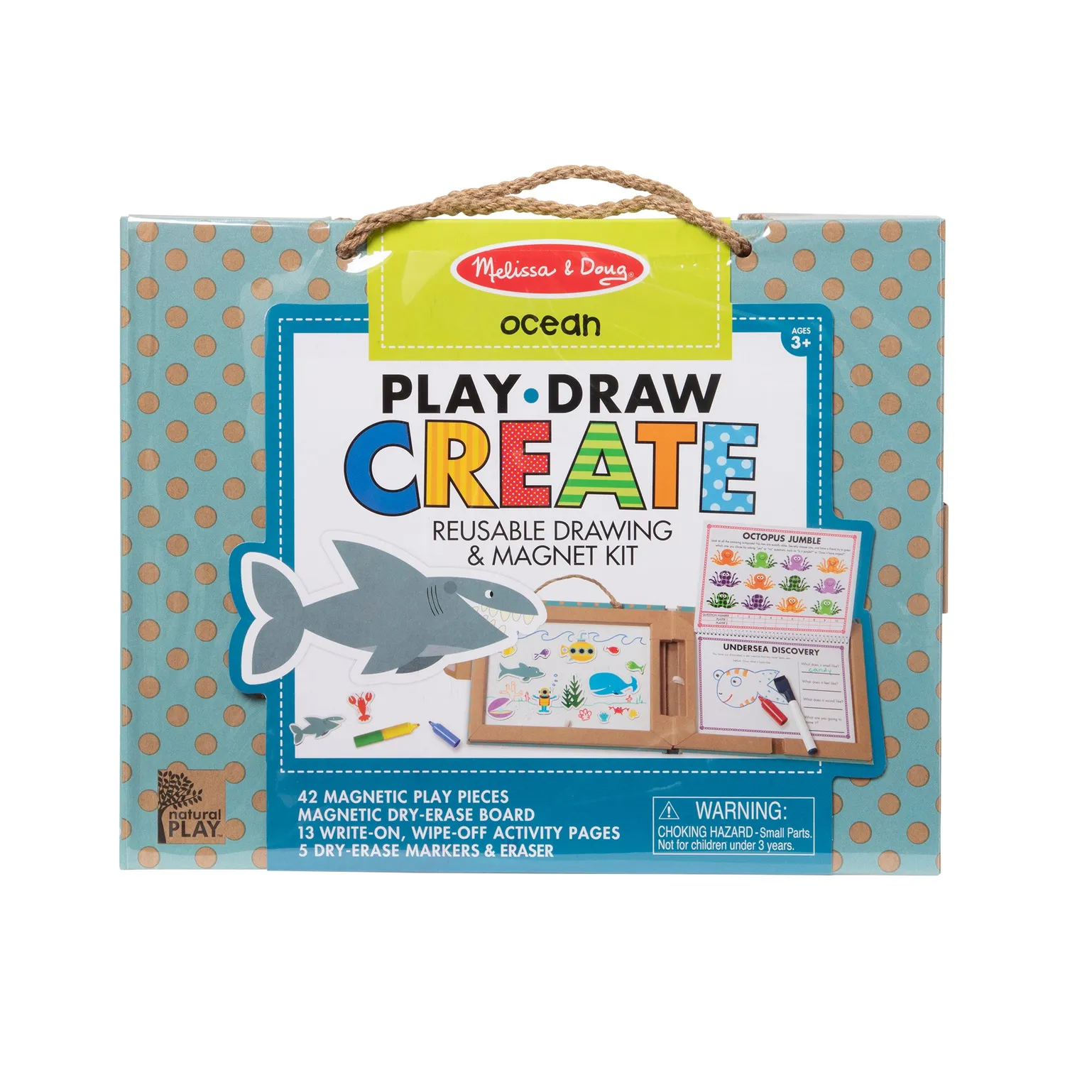 Melissa & Doug Natural Play Ozean Malset magnetisch