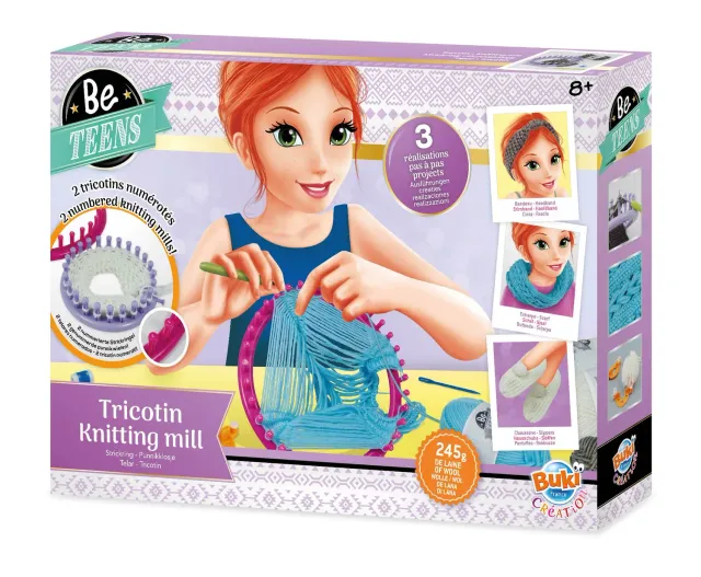 Buki Be Teens BE005 Strickset mit Wolle für Anfänger