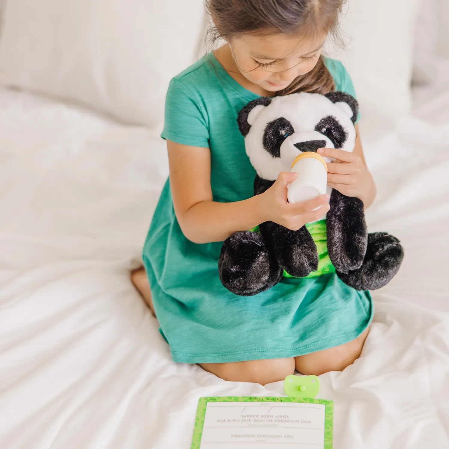 Melissa & Doug Baby Panda Kuscheltier Plüsch 28 cm