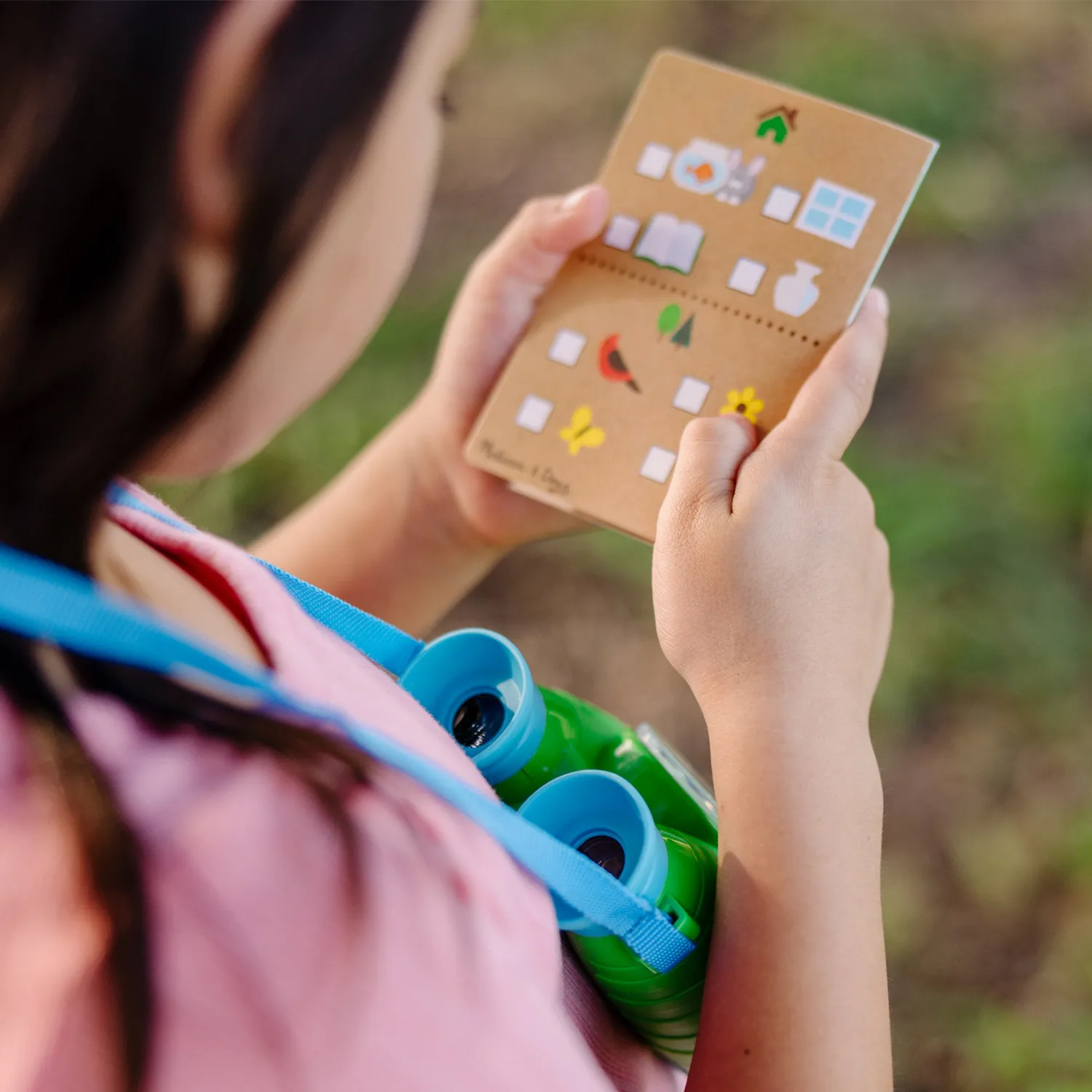 Melissa & Doug Let's Explore Fernglas Spielset mit Kompass