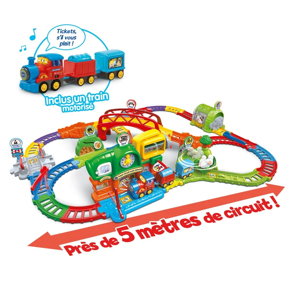 VTech Tut Tut Bolides Super Circuit Eisenbahn Adam Zug