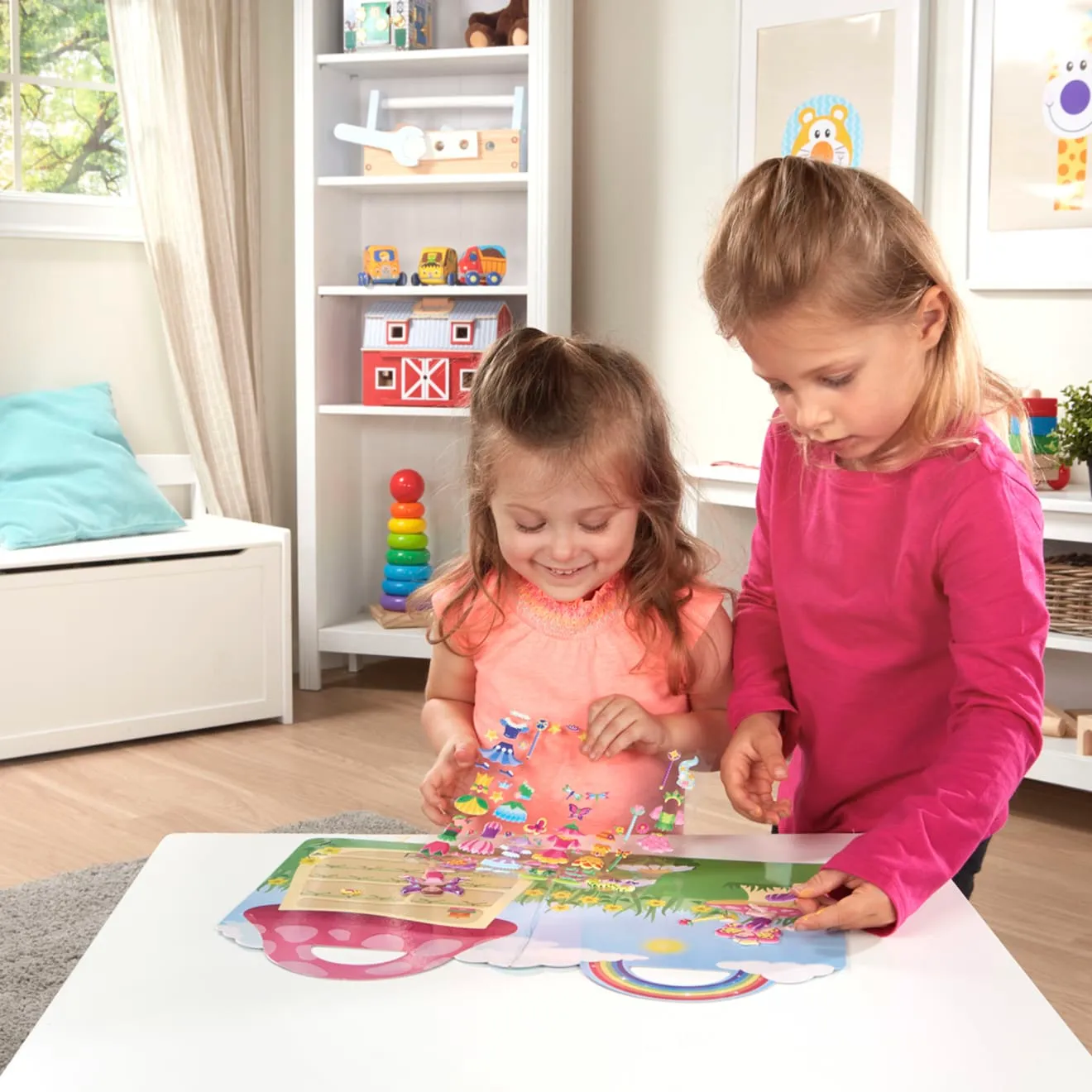 Melissa & Doug Puffy Stickers Play Set Fairy Sticker-Set Fee 75-teilig