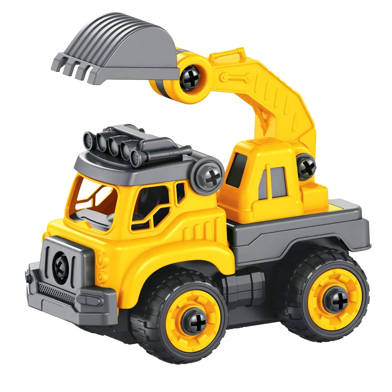 Buki France 9020 Baustellenlaster RC Laster Schrauben 2 Modelle