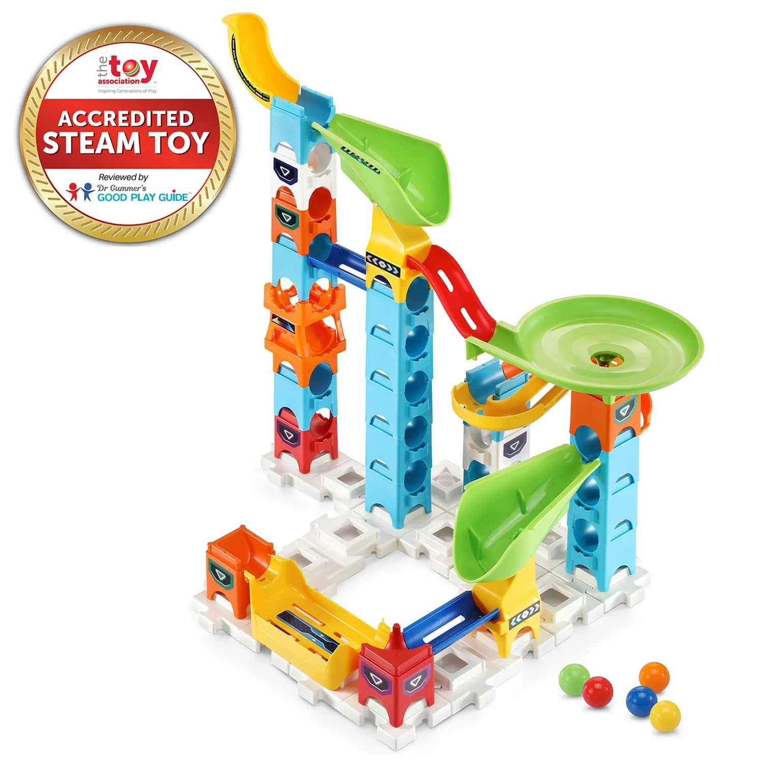 VTech Marble Rush Tip and Swirl Murmelbahn 52 Teile