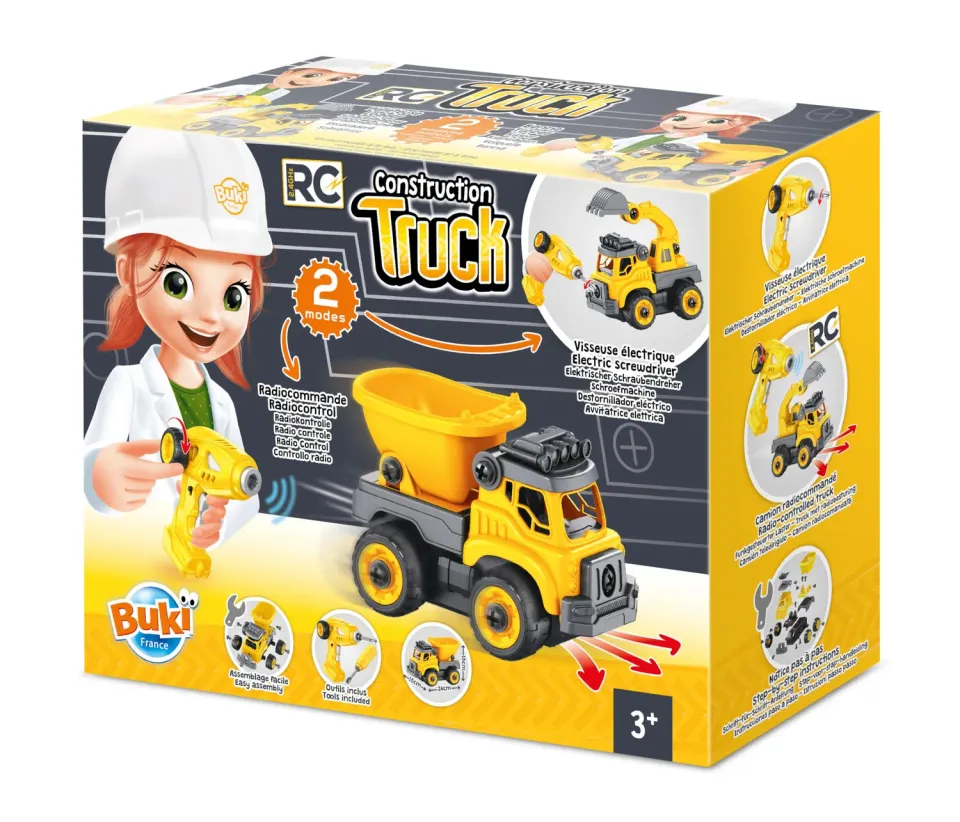 Buki France 9020 Baustellenlaster RC Laster Schrauben 2 Modelle