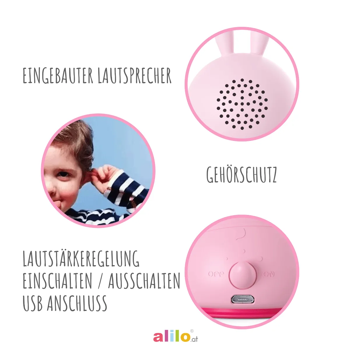 Alilo Smarty Bunny R1 Rassel mit Farberkennung