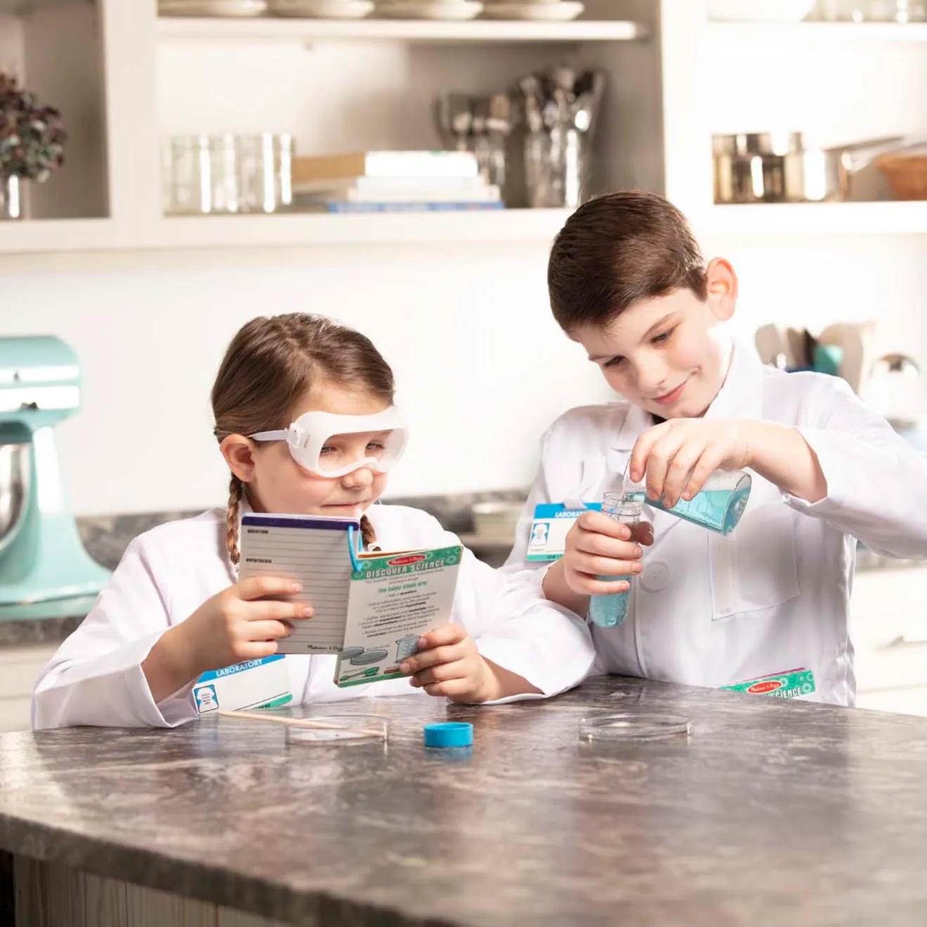 Melissa & Doug Scientist Rollenspielset Kittel 5-8 Jahre