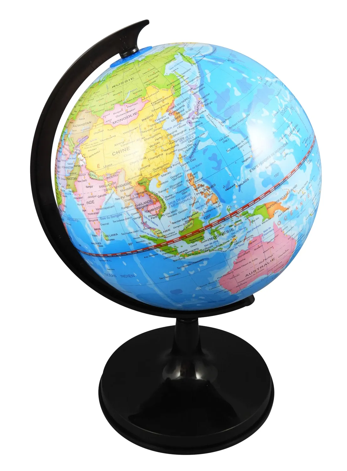 Buki France 7348 Globus 20 cm französisch mit Bildheft