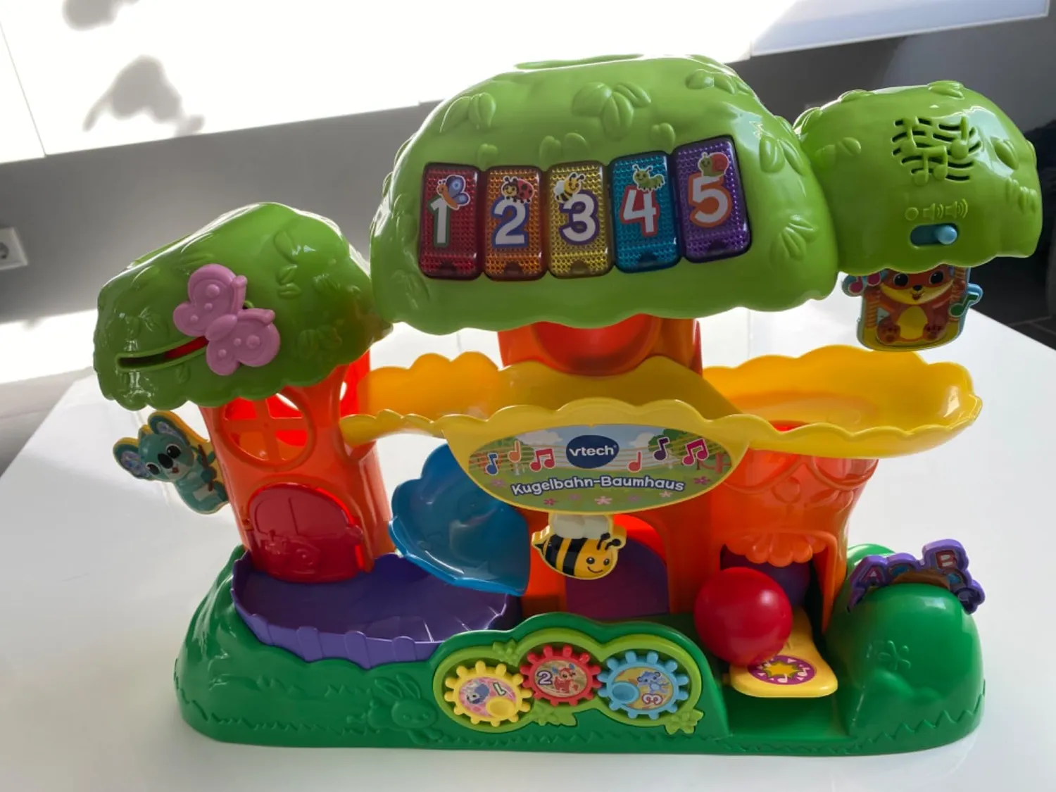 VTech Baby Kugelbahn Baumhaus mit 4 Bällen 12-36 Monate