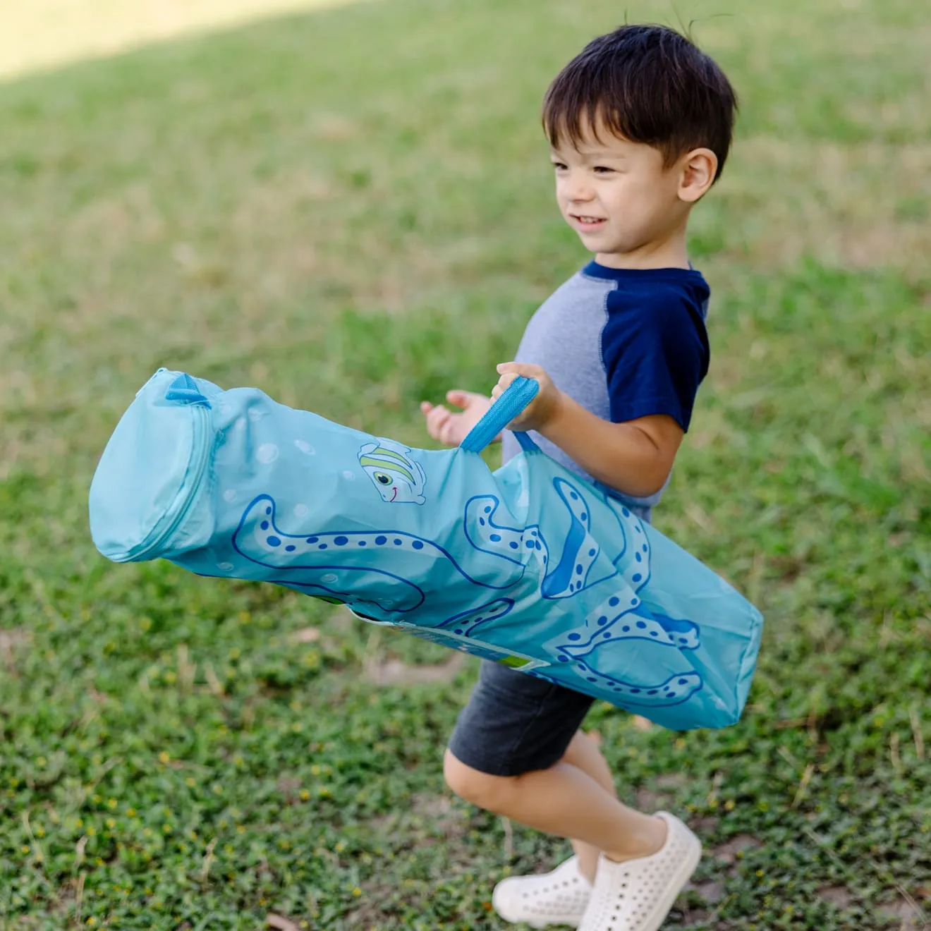 Melissa & Doug Flex Octopus Kinderstuhl faltbar Oktopus
