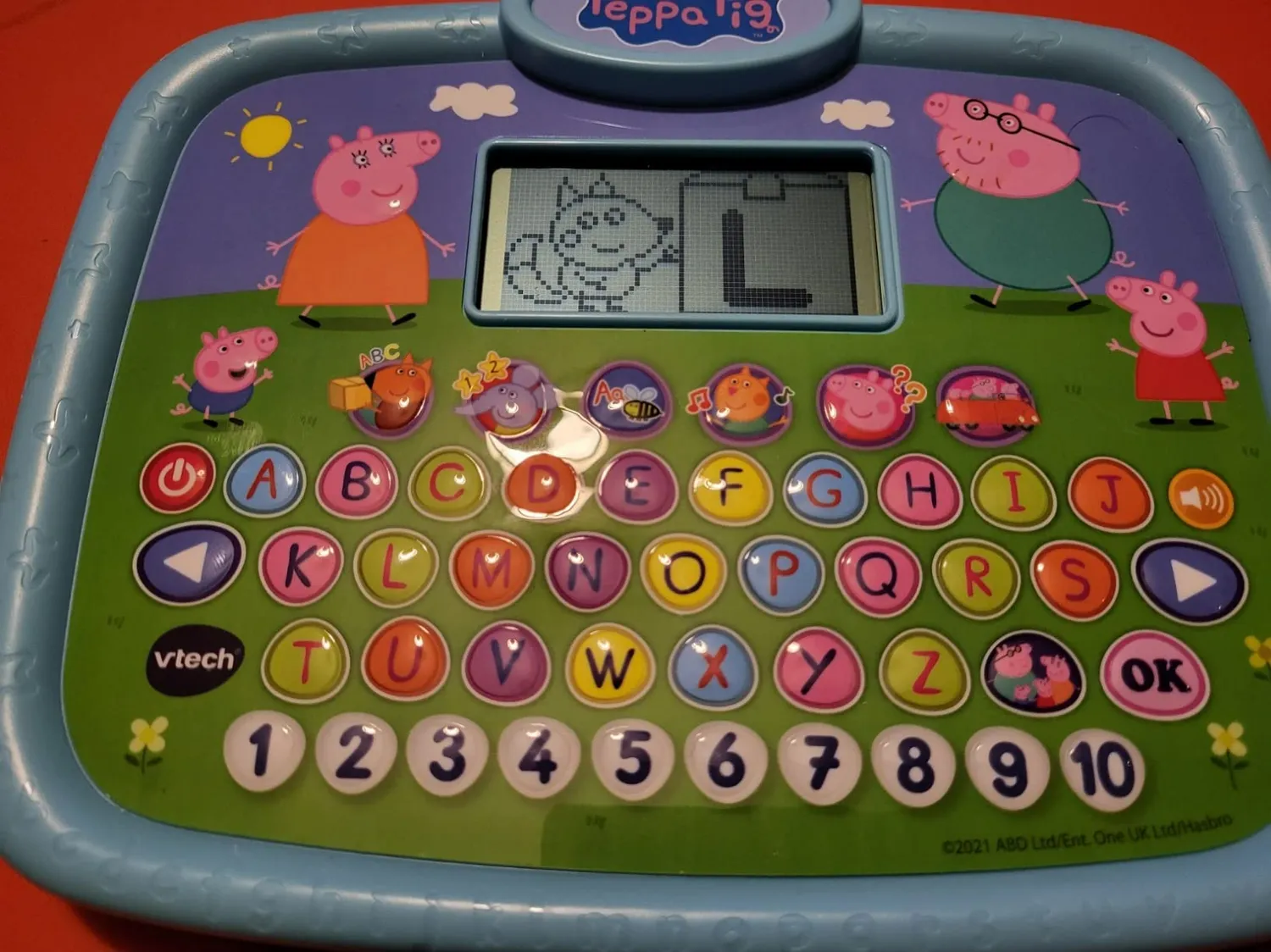VTech Peppa Pig Super Lerntablett Tablet französisch 2-5 Jahre